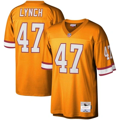 Mitchell & Ness John Lynch Orange Tampa Bay Buccaneers Big & Tall 1995 Legacy Retired Player Jersey