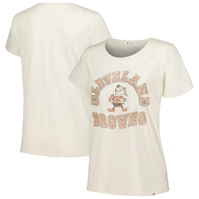 47 ' Cream Cleveland Browns Frankie T-shirt