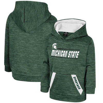 Colosseum Kids' Toddler  Green Michigan State Spartans Live Hardcore Pullover Hoodie