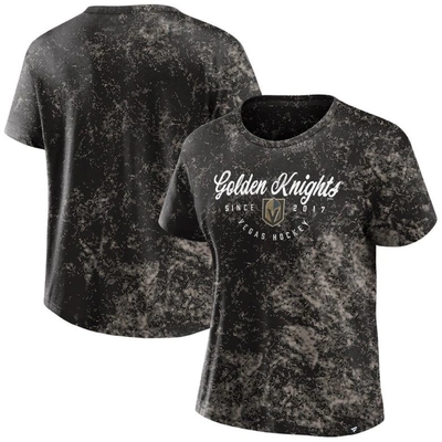Fanatics Branded  Black Vegas Golden Knights Breakaway T-shirt