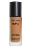 Bareminerals Original Pure Serum Radiant Natural Liquid Foundation Mineral Spf 20 In Medium Deep Warm 4