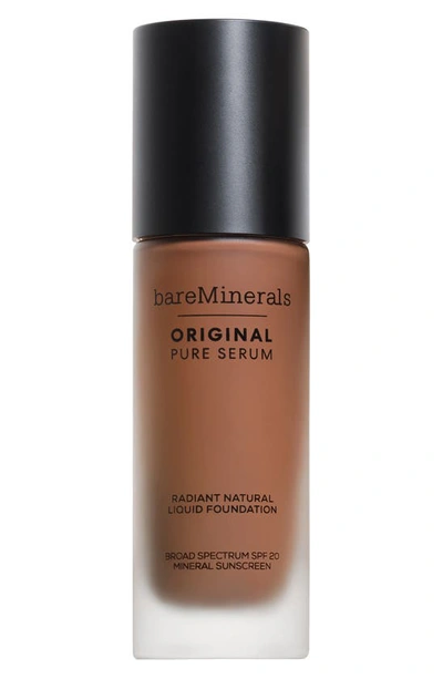 Bareminerals Original Pure Serum Radiant Natural Liquid Foundation Mineral Spf 20 In Deep Cool 5