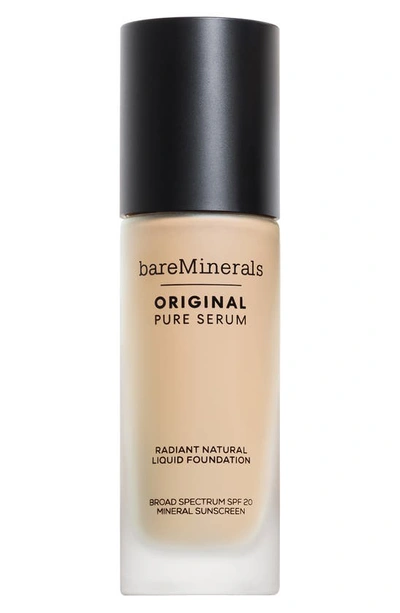 Bareminerals Original Pure Serum Radiant Natural Liquid Foundation Mineral Spf 20 In Fair Warm 1