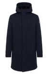 Colmar Thick Coat In Navy Blue
