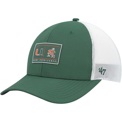 47 ' Green Miami Hurricanes Bonita Brrr Hitch Adjustable Hat