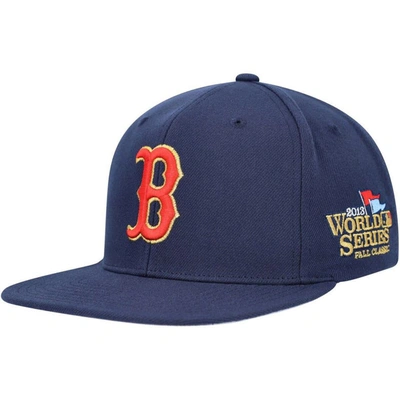 Mitchell & Ness Men's  Navy Boston Red Sox Champ'd Up Snapback Hat