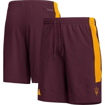 Adidas Originals Adidas Maroon Arizona State Sun Devils Aeroready Shorts