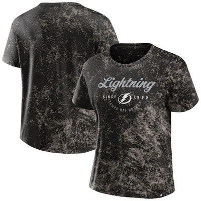 Fanatics Branded  Black Tampa Bay Lightning Breakaway T-shirt