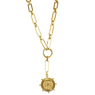 Emerson Street Lsu Tigers Gouda Necklace In Gold