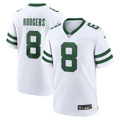 Nike Kids' Youth  Aaron Rodgers White New York Jets Game Jersey