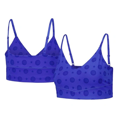 Terez Royal Chicago Cubs Active Bra