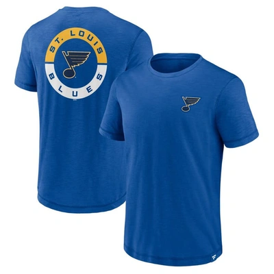 Fanatics Branded Blue St. Louis Blues High Stick T-shirt
