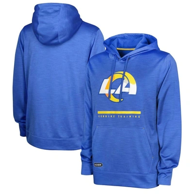 Outerstuff Royal Los Angeles Rams Speed Drill Streak Pullover Hoodie