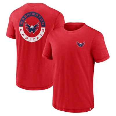 Fanatics Branded Red Washington Capitals High Stick T-shirt