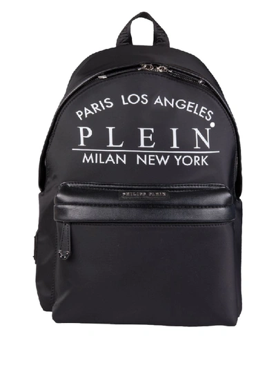 Philipp Plein Backpack In Nero