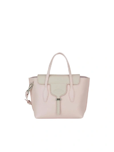 Tod's Mini Joy Bag In Light Pink