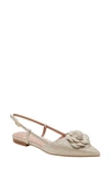 Linea Paolo Christa Slingback Flat In Champagne