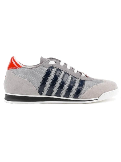 Dsquared2 New Runner Sneakers In Mgrey/blu