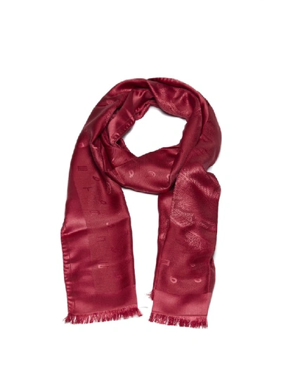 Etro Paisley Scarf In Bordeaux