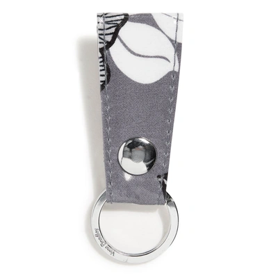 Vera Bradley Loop Keychain In Silver