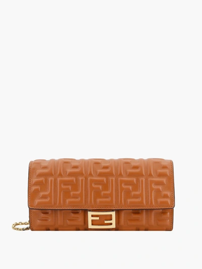 Fendi Wallet In Brown