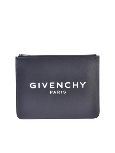 Givenchy Black Branded Pouch