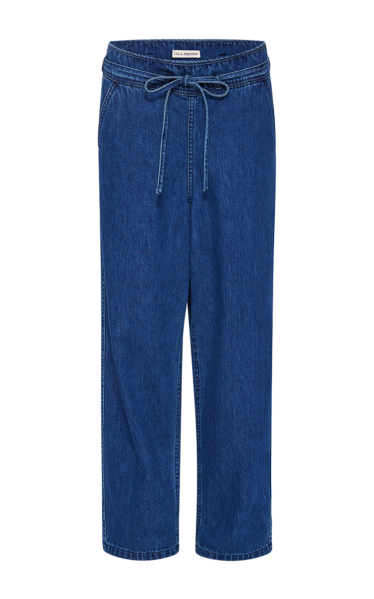 Ulla Johnson Sabi Denim Pants | ModeSens