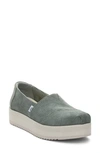 Toms Alp Midform Espadrille In Green