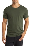 Rhone Element Organic Cotton Blend T-shirt In Duffel Bag Green