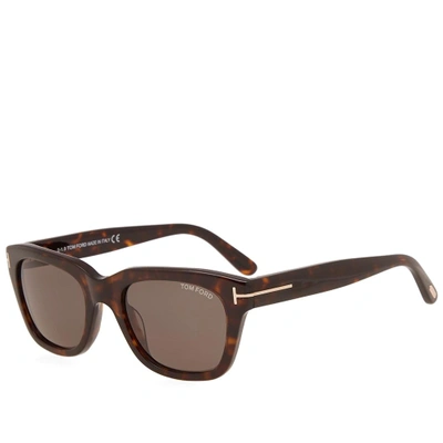 Tom Ford Ft0237 Snowdon Sunglasses In Brown