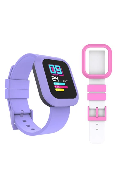 I Touch Itouch Flex Smartwatch, 43.5mm X 45.3mm In Purple