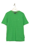 Hugo Boss Thompson Solid T-shirt In Green