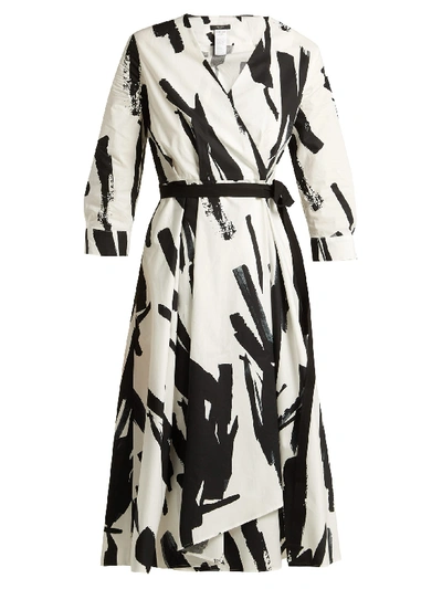 Weekend Max Mara - Cartone Dress - Womens - White Black | ModeSens