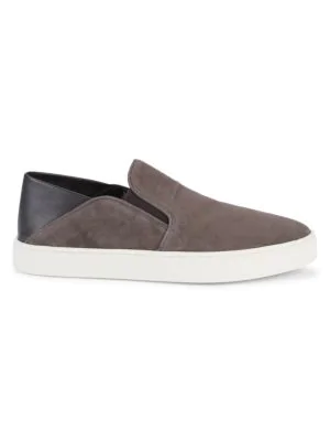 vince grey suede sneakers