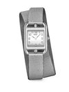 Hermes Cape Cod 31mm Stainless Steel Bracelet Watch In Silver
