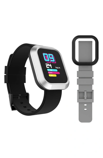 I Touch Itouch Flex Smartwatch, 43.5mm X 45.3mm In Black/ Grey Assorted