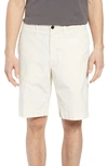 Billy Reid Clyde Cotton Shorts In Eggshell