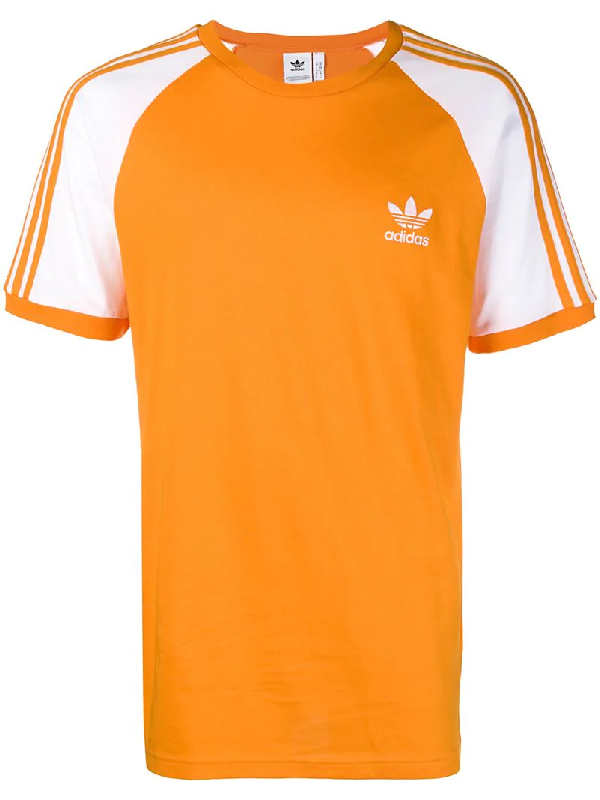 adidas 3 stripes orange
