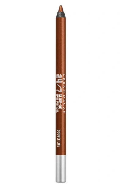 Urban Decay 24/7 Glide-on Eye Pencil - Born To Run Collection Double Life 0.04 oz/ 1.2 G In Double Life (metallic Reddish-brown)