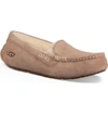 Ugg Ansley Water Resistant Slipper In Fawn Leather