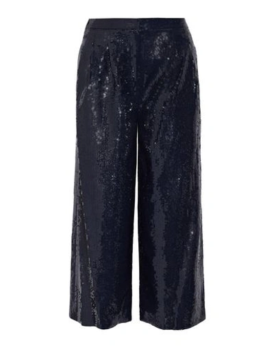 Tibi Casual Trousers In Dark Blue