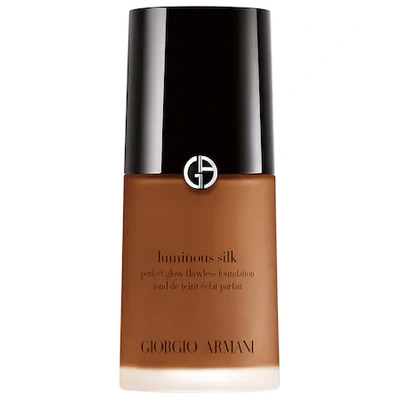 Armani Collezioni Luminous Silk Perfect Glow Flawless Oil-free Foundation 13.5 1 oz/ 30 ml In 13.5-deep With A Cool Undertone