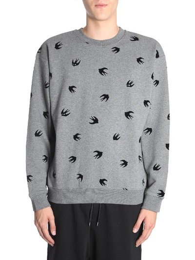 Mcq By Alexander Mcqueen Oversize Fit Sweatshirt In Grey