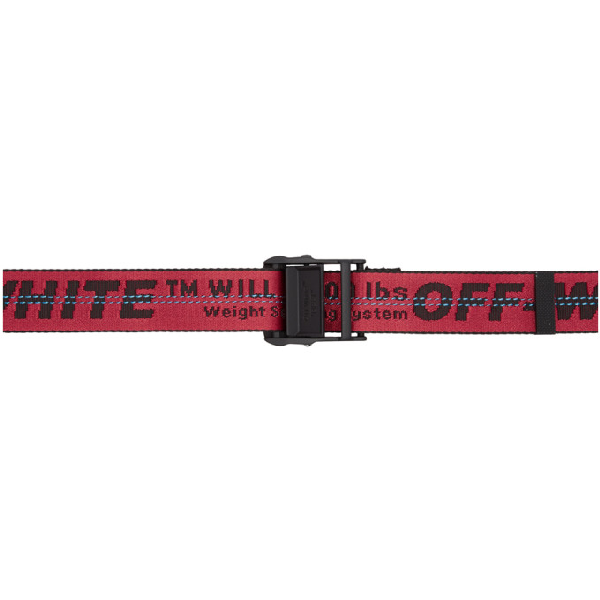 off white canvas belt