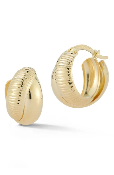 Ember Fine Jewelry 14k Yellow Gold Huggie Hoop Earrings
