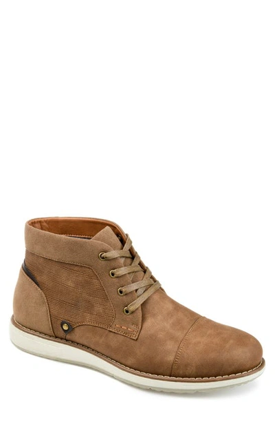 Vance Co. Austin Cap Toe Chukka Boot In Tan