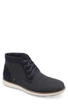 Vance Co. Austin Cap Toe Chukka Boot In Navy