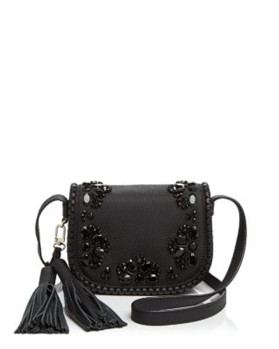 Kate Spade 'anderson Way - Lietta' Beaded Leather Crossbody Bag In Black |  ModeSens
