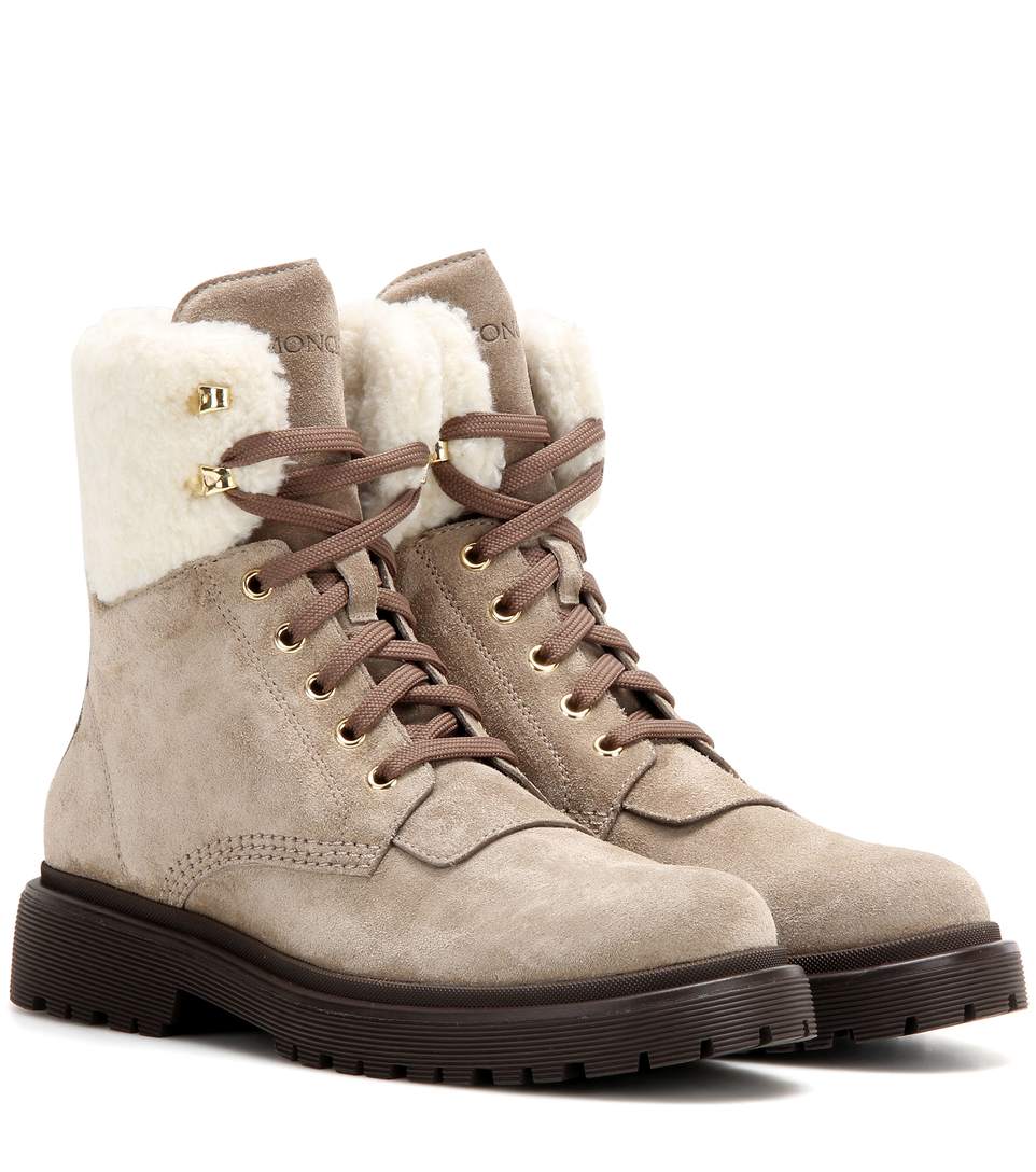 moncler shearling boots