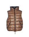 Duvetica Down Jacket In Light Brown